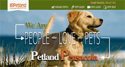 Desktop Screenshot of petlandpensacola.com